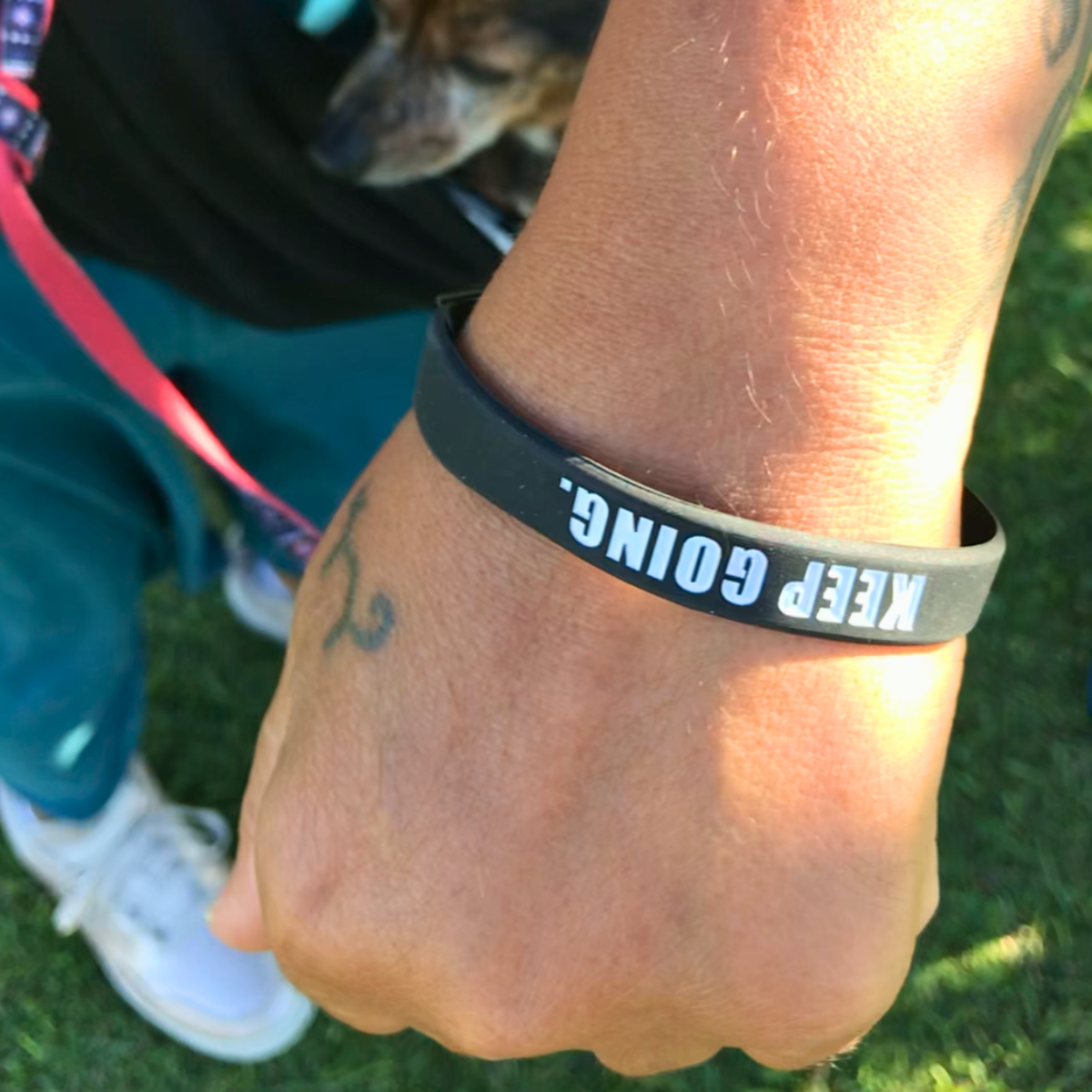 "Keep Going" Bracelet 💪🏾