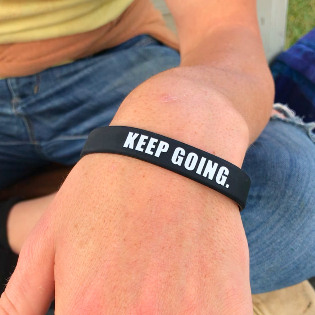 "Keep Going" Bracelet 💪🏾